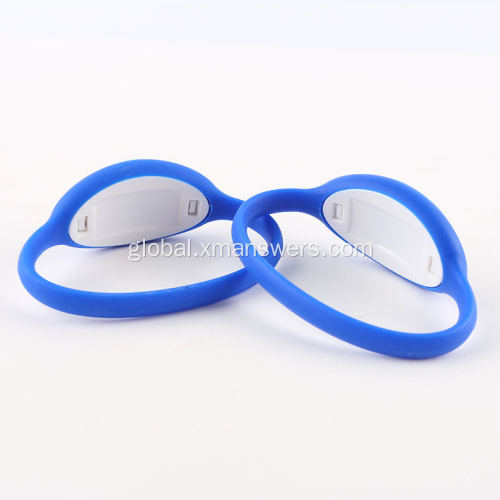 Silicon Blue Bracelet Custom-Made Energy Silicone Wrist Band Manufactory